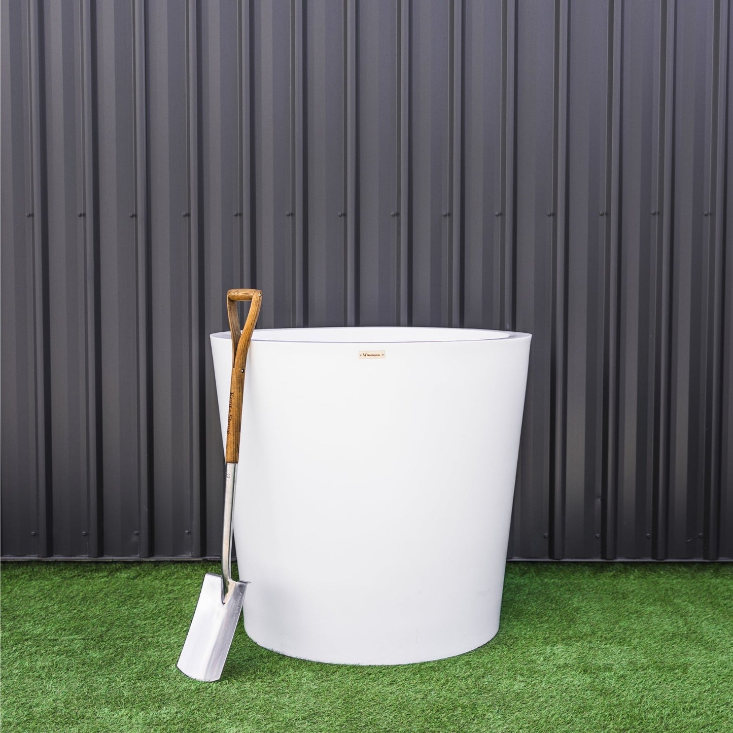 Large white Modscene planter pots New Zealand