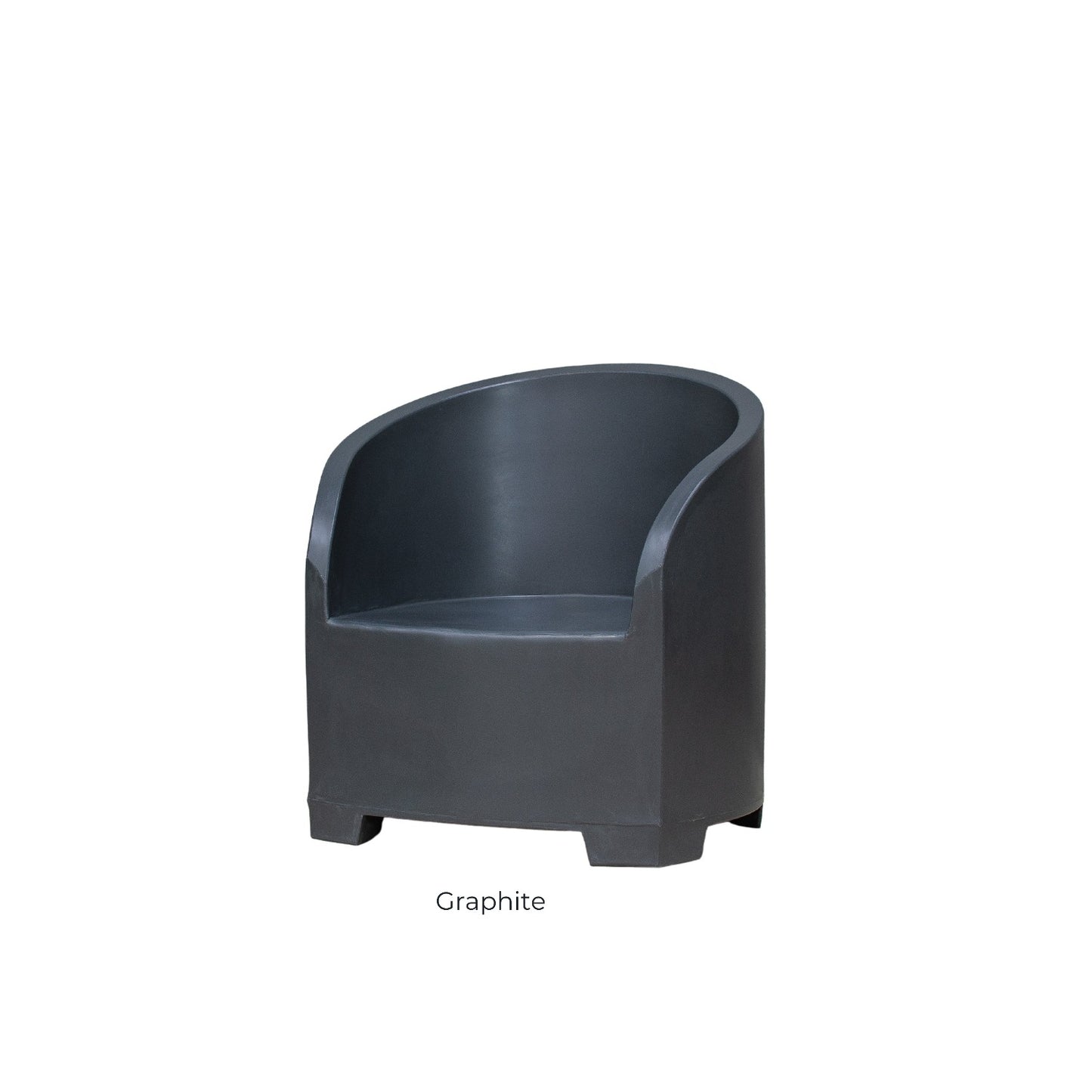 Dark Grey outdoor chair. New Zealand made outdoor furniture.
