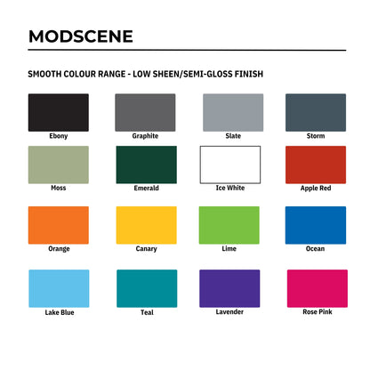 Modscene Colour Samples
