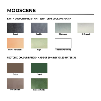 Modscene Colour Samples