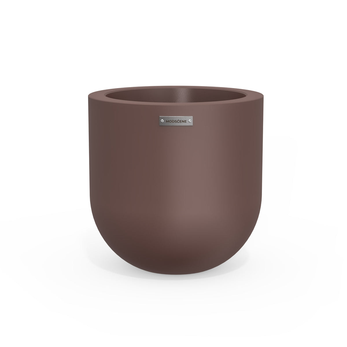 Lisbon 400 Indoor Planter in Ochre.