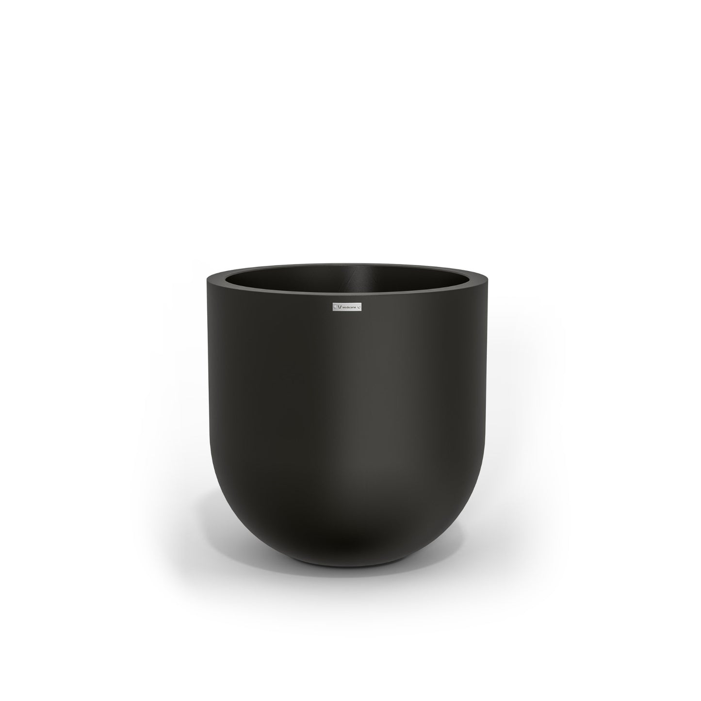 A large modern style planter by Modscene in black. NZ made plant pots.