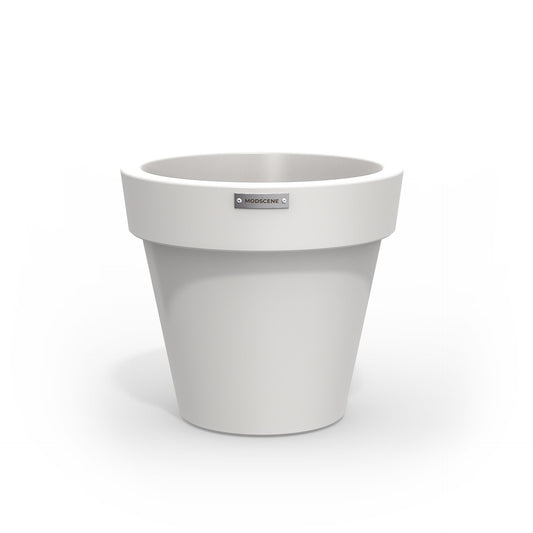 Madrid 360 Planter Ice White
