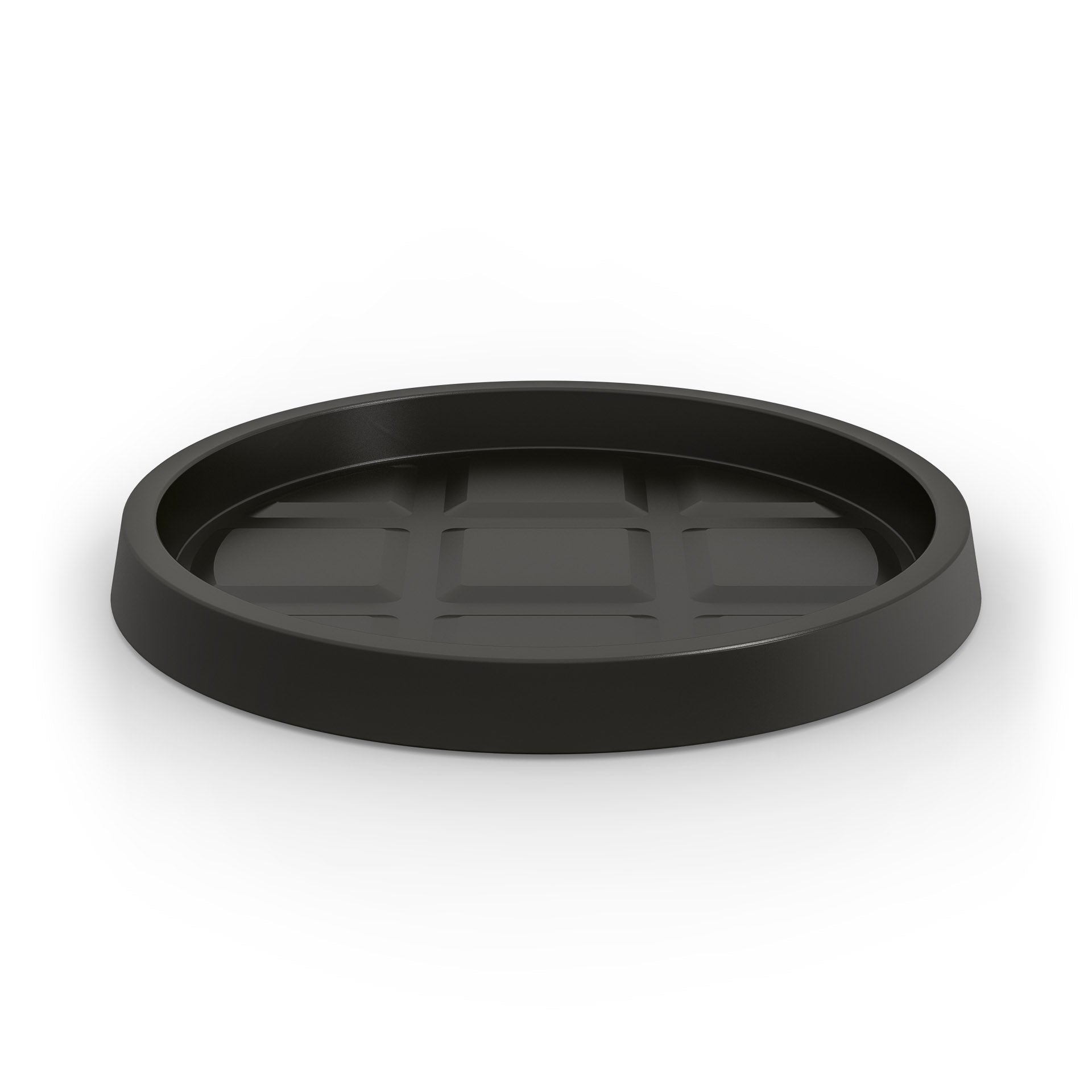 A black saucer for Modscene planters pots. NZ made.