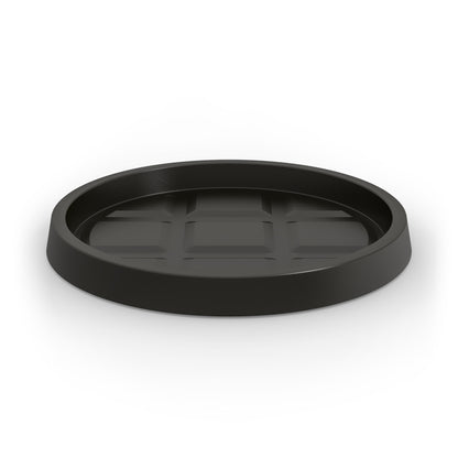 A black saucer for Modscene planters pots. NZ made.