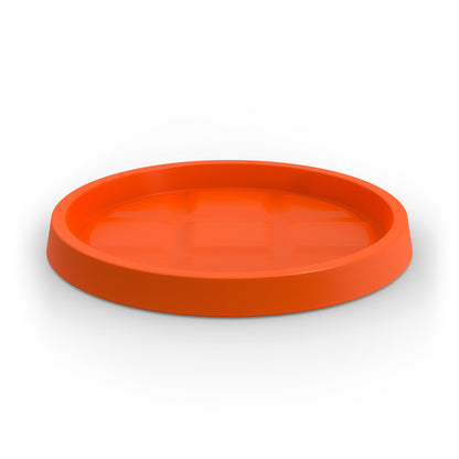 A large orange saucer for Modscene planters.