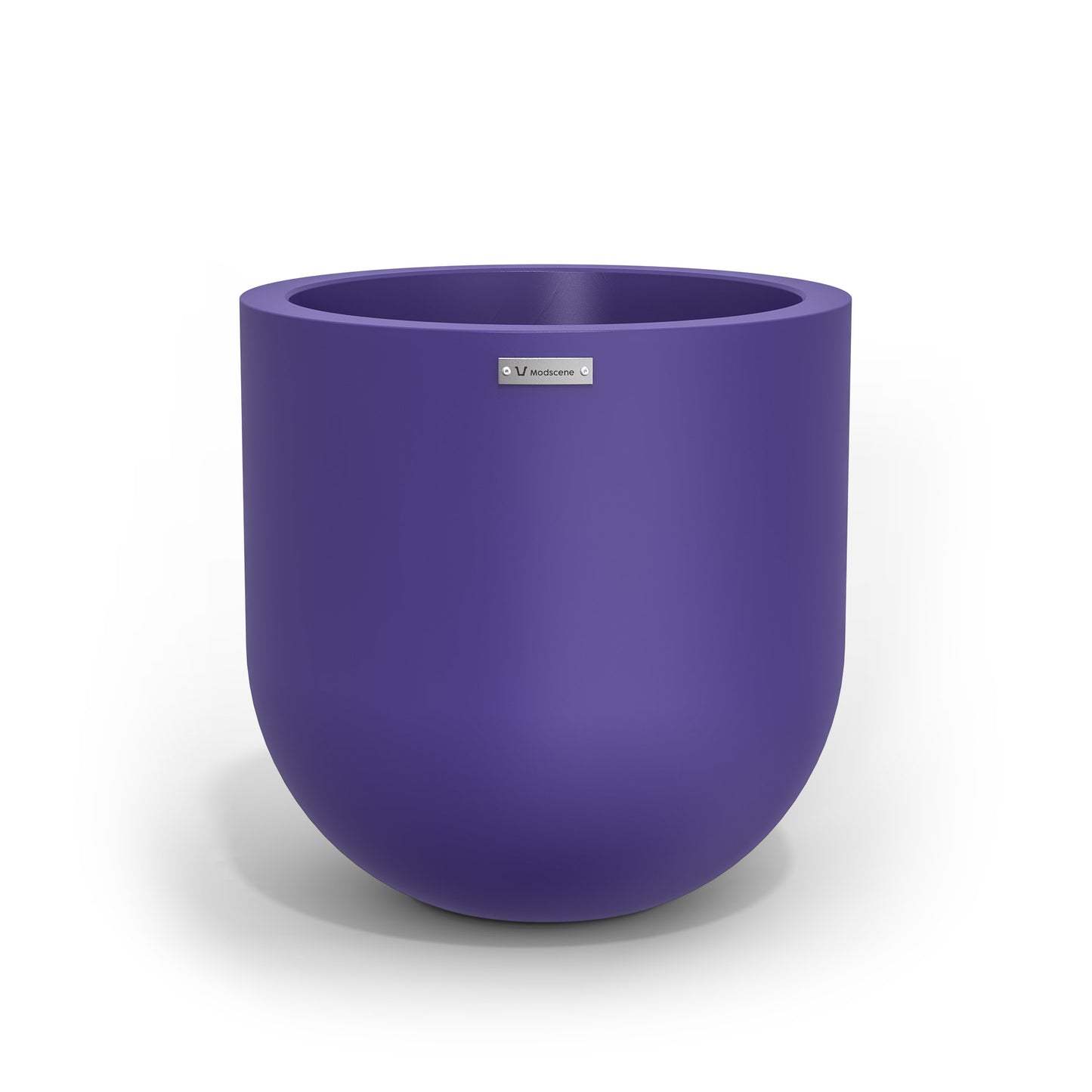 Medium Modscene planter pot in a purple colour. Made in New Zealand