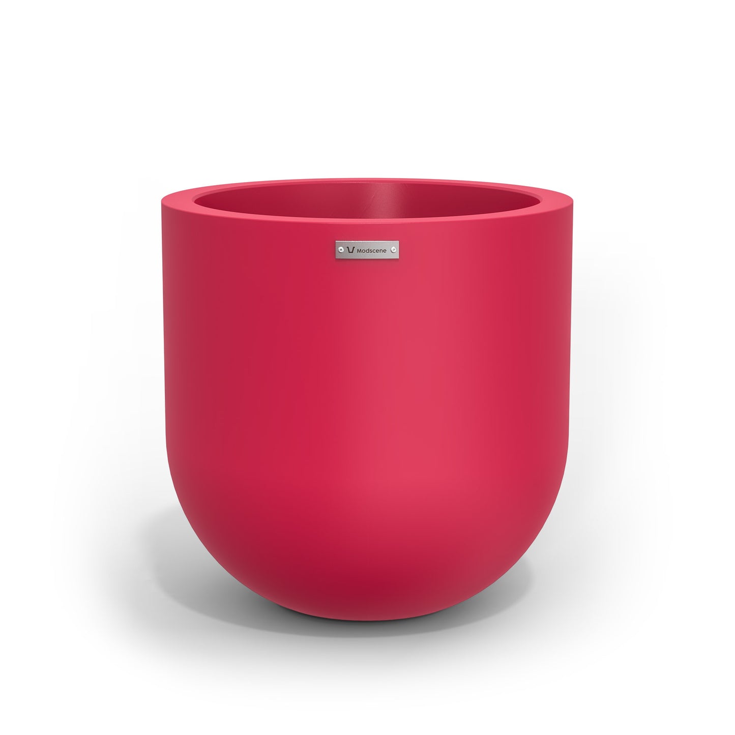 Medium Modscene planter pot in a pink colour. Made in New Zealand 