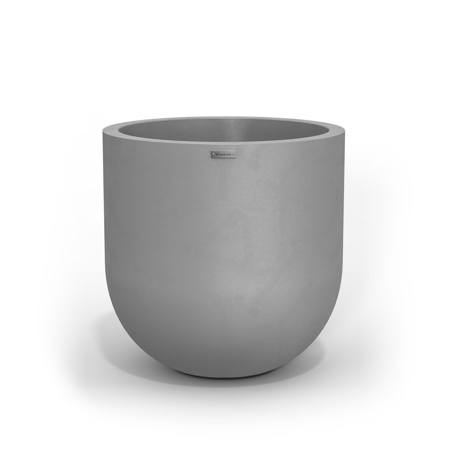 Large Modscene planter pot in a light grey colour with a concrete look