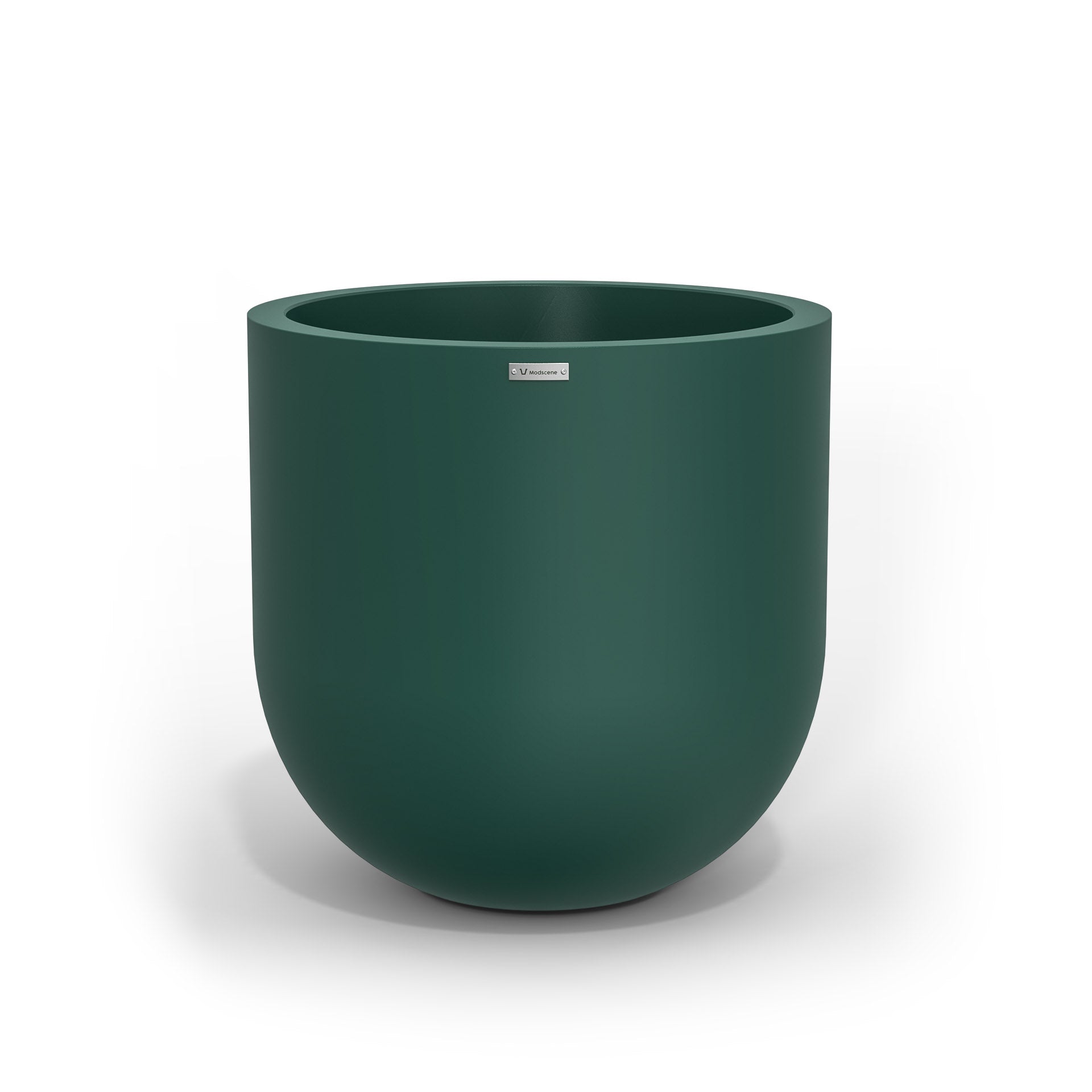 NZ made large Modscene planter pot in an emerald green colour.