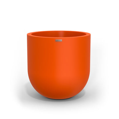 New Zealand made large Modscene planter pot in a orange colour