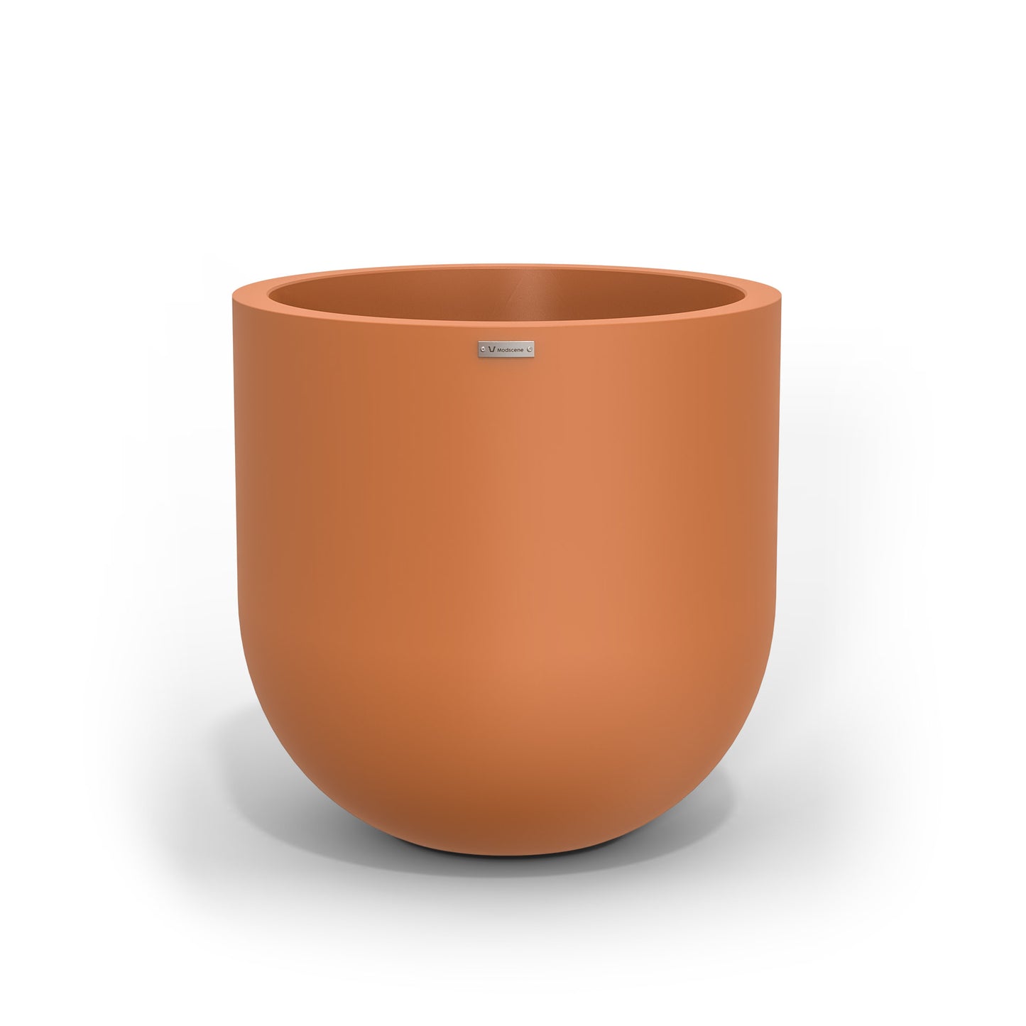 Large Modscene planter pot in a terracotta colour. Made in New Zealand