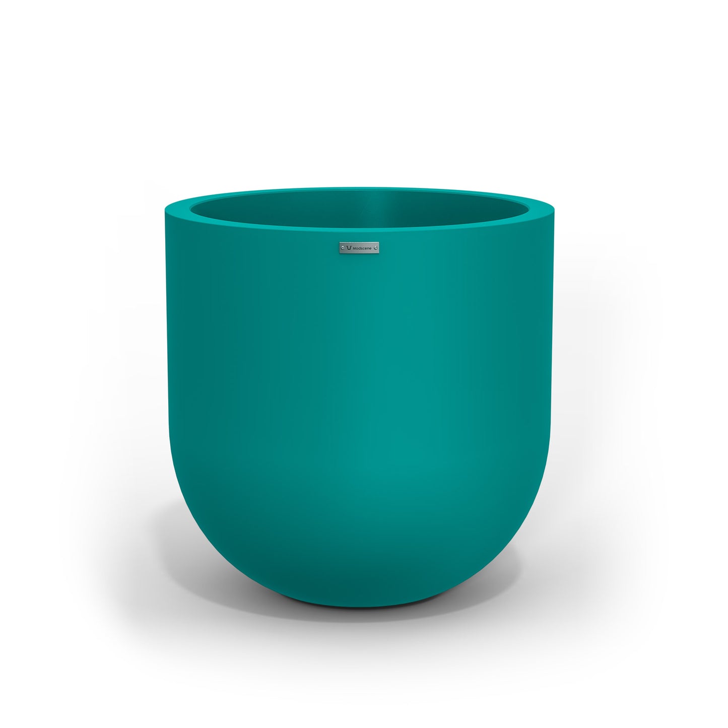 Large Modscene planter pot in the teal colour. NZ made
