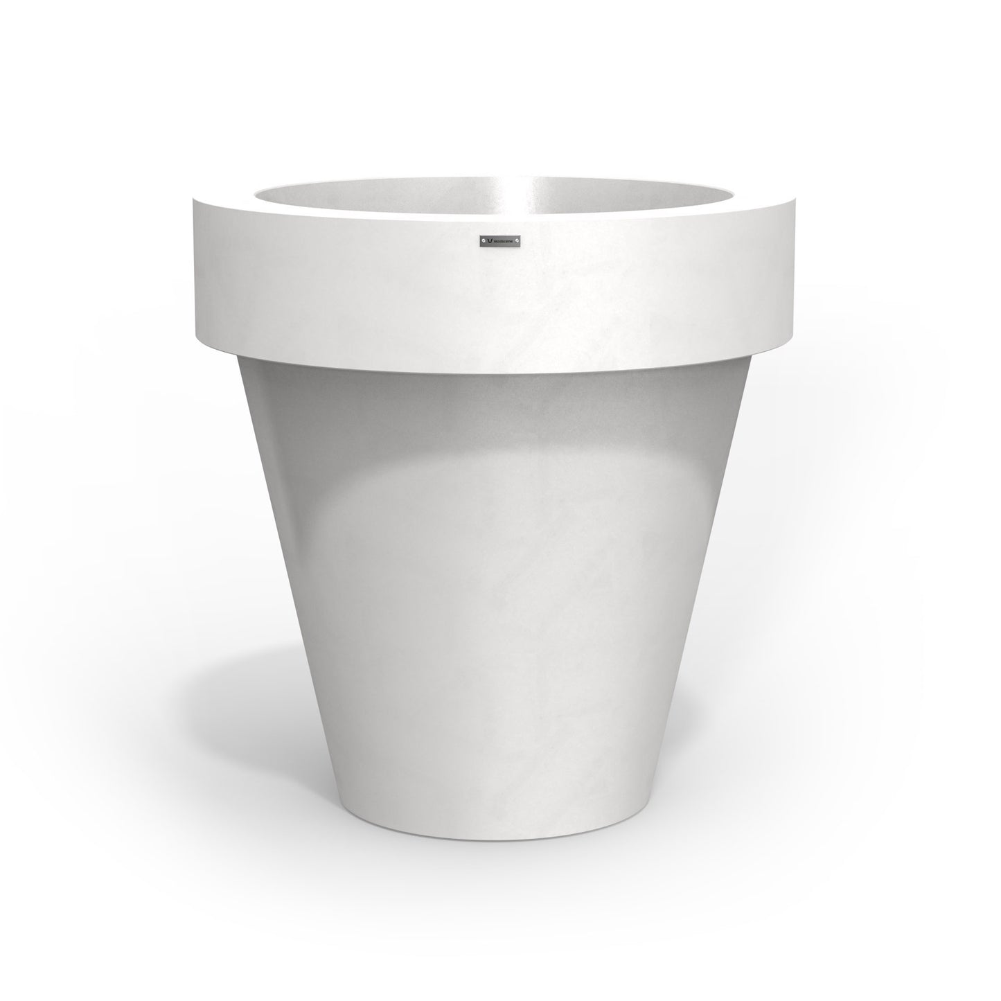 Extra large Modscene planter pot in a matte white colour. Made in NZ.