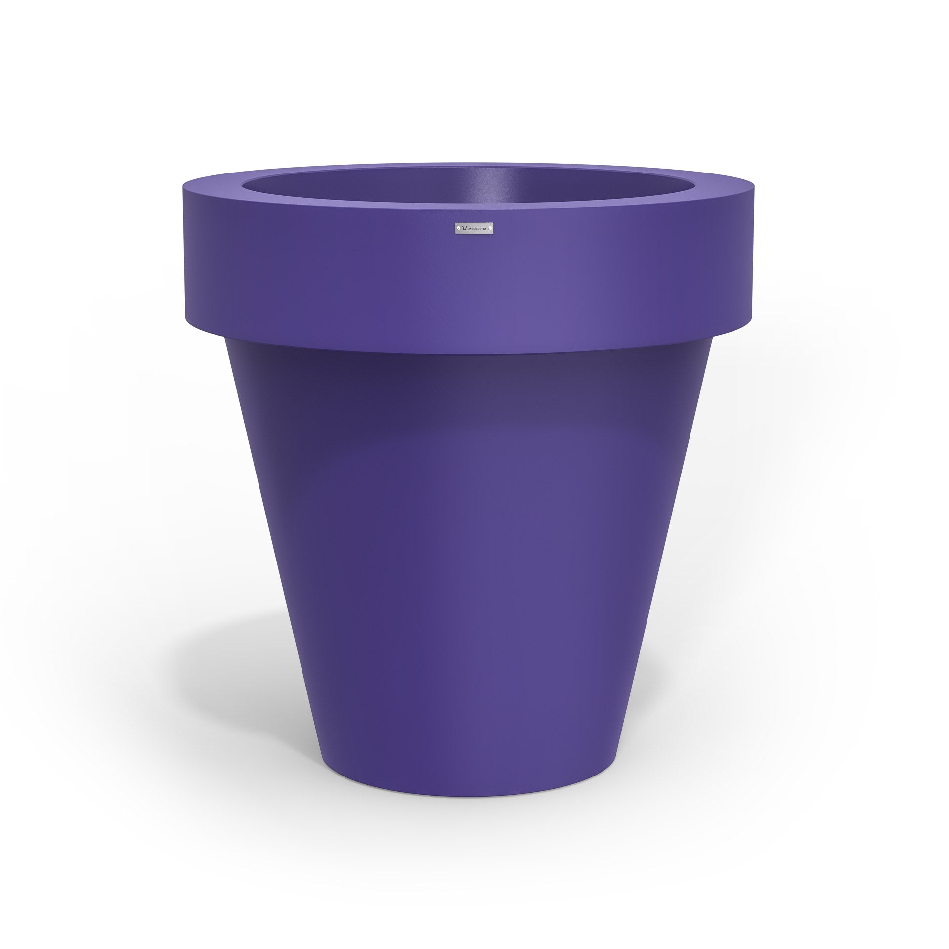Extra large Modscene planter pot in a purple colour. Made in NZ.