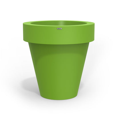 Extra large Modscene planter pot in a green colour. Made in New Zealand.