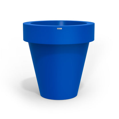 Extra large Modscene planter pot in a dark blue colour. New Zealand made.