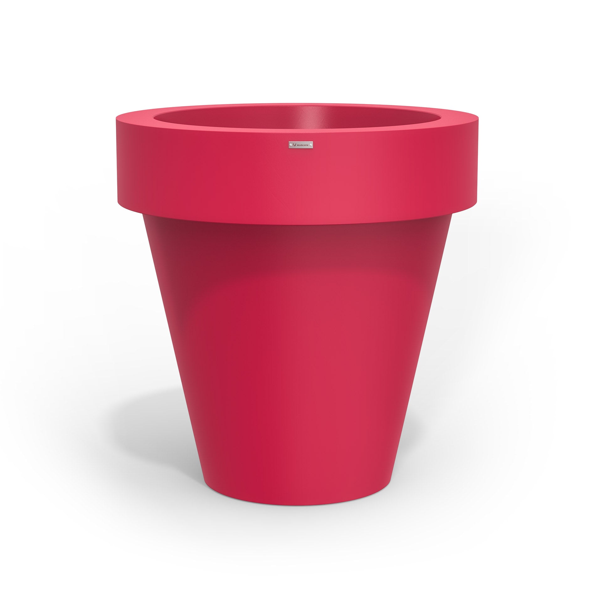 Extra large Modscene planter pot in a pink colour. Made in NZ.