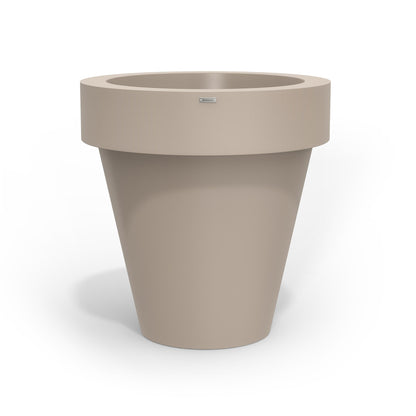 Extra large Modscene planter pot in a sandstone colour. Made in NZ.