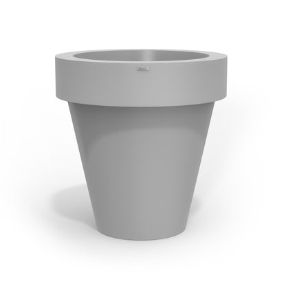 Extra large Modscene planter pot in a light grey colour. Made in New Zealand.