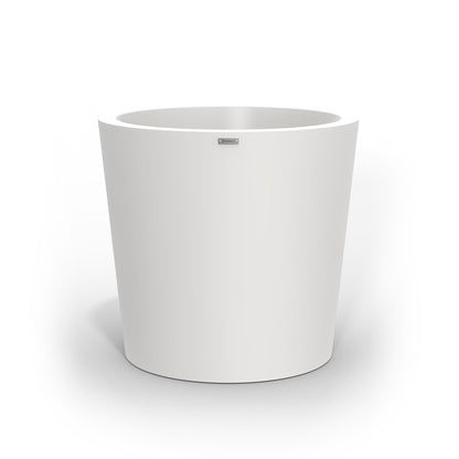 A large Modscene pot planter in white. NZ made.