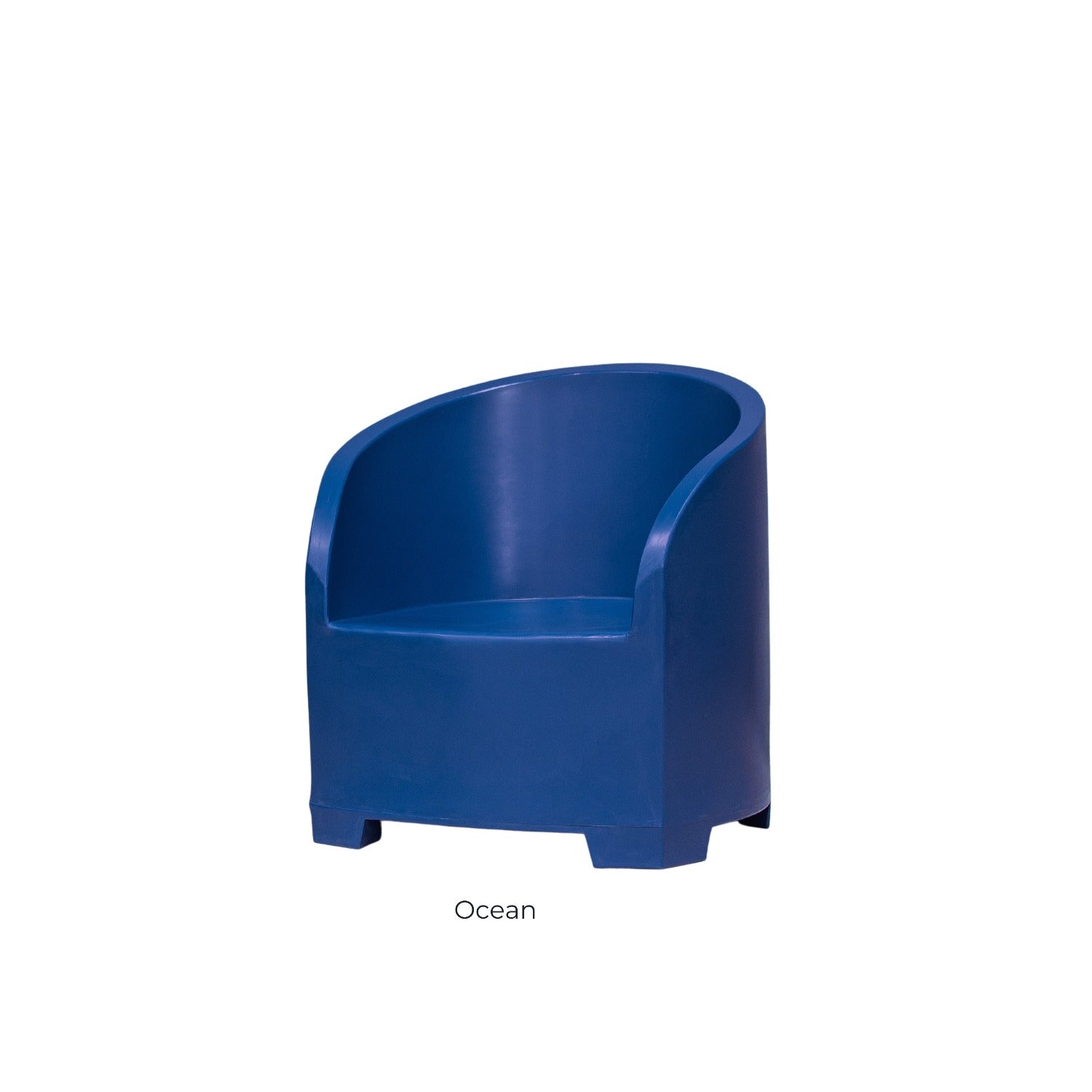 Dark blue outdoor chair by Modscene NZ