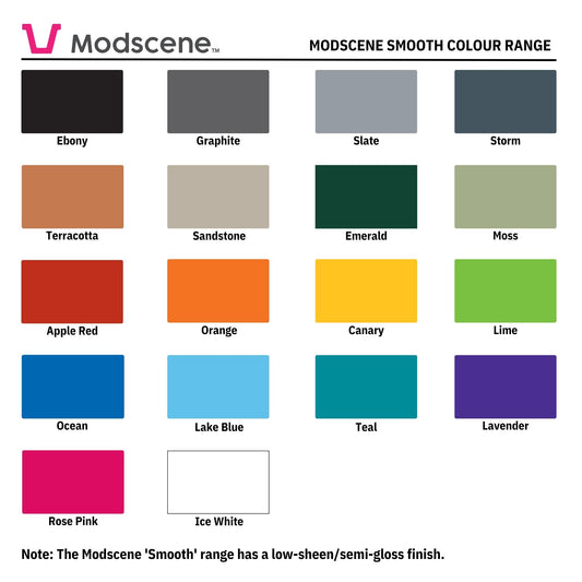 Modscene Colour Samples